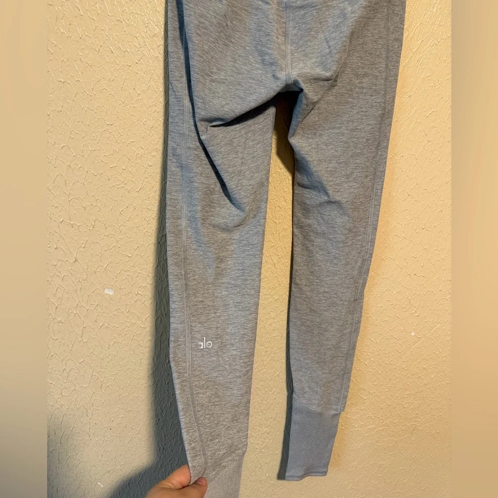Alo High Waist Alosoft Lounge‎ Leggings Size XS Grey
